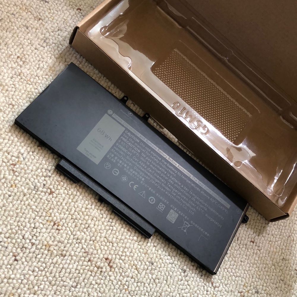 NWT laptop battery replacement for Dell Latitude Inspiron or Precision models
